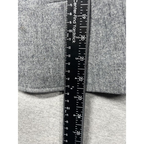 Pendleton 100% Virgin Wool Blazer Jacket Gray Womens Size 8 - Picture 9 of 9